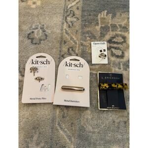 Bundle Of Kitsch Hair Accessories Barrettes NWT